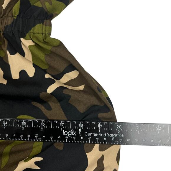 Speed Limit MPH Womens Mini Dress Size M Camouflage Elastic Drawstring Waist - Picture 6 of 8